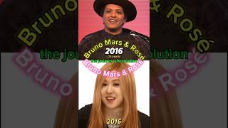 Bruno Mars amp Rosé the journey of evolution • APT rose song kpop lyrics blackpink brunomars [upl. by Jarnagin879]