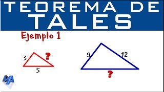 Teoremas de TALES y PITÁGORAS 🔺 Explicación y Ejercicios 📐 [upl. by Chard]