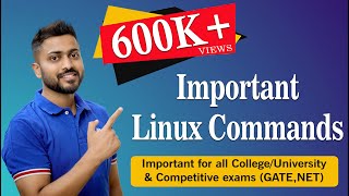 L16 Imp Linux CommandsOperating System  Must Watch for CollegeUniversity amp Competitive exams [upl. by Coffin]