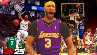 I CREATED A LEGEND LEAGUE IN NBA 2K25 MYNBA SCENARIO LIVE [upl. by Llewen]