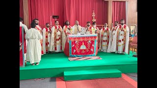 St Marys Church Changanacherry Holy Mass Live Bishop Franco [upl. by Saddler]