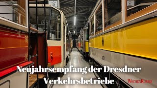 Neujahrsempfang Dresdner Verkehrsbetriebe 2023 [upl. by Minoru]