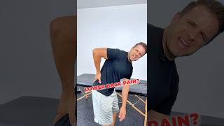 These Lower Back Stretches Are INCREDIBLE Fast Pain Relief backpain shorts [upl. by Stanislas]