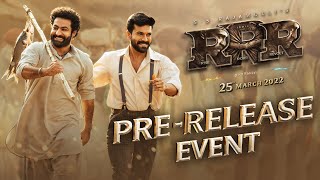 RRR PreRelease Event  NTR  Ram Charan  Ajay Devgn  Alia Bhatt  SS Rajamouli  DVVEntertainment [upl. by Ydrah397]