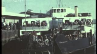 The Lymington to Yarmouth ferry c1960 [upl. by Ringe]