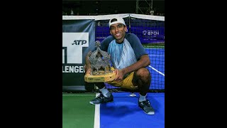 ATP Puerto Vallarta Challenger Final Nishesh Basavareddy USA vs Liam Draxl CAN  HLs [upl. by Drobman]