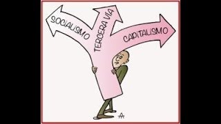 representación del capitalismo socialismo y tercera vía [upl. by Cash]