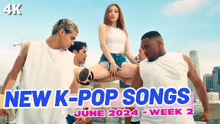 NEW KPOP SONGS  JUNE 2024 WEEK 2 [upl. by Malchy]