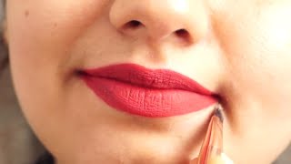 लिक्विड लिपस्टिक कैसे लगाए  how to apply liquid lipstick for beginner [upl. by Cyrano]