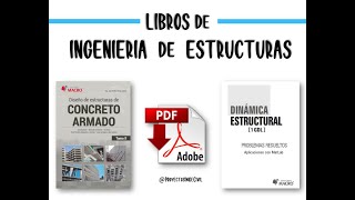 SIETE LIBROS DE INGENIERIA CIVIL EN PDF  Te regalo 7 libros de ingenieria de estructuras [upl. by Saretta]