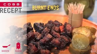 Burnt ends een BBQ klassieker bereid op de COBB tafel barbecue [upl. by Nakre839]