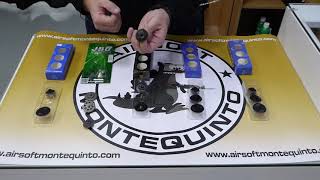 Mecánica del Airsoft Tipos de engranajes para AEG  Airsoft Montequinto [upl. by Airasor456]