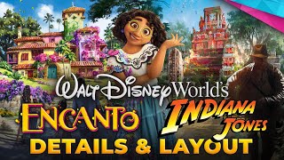 New Details for ENCANTO amp INDIANA JONES at Disney World  Disney News [upl. by Oconnor]