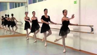 Lezione di Danza Classica  Tendus  secondo esercizio [upl. by Aihsotan]