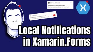 Local Push Notifications in XamarinForms [upl. by Attenra281]