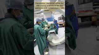 permanent pacemaker implantation lifesaving bradyarythmia pacemaker [upl. by Fidela673]