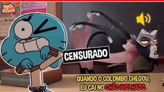 A Cena BIZARRA DELETADA de Gumball  Episódio O Pestinha [upl. by Refinej]