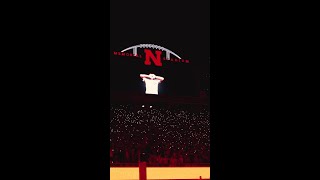 Nebraska Football 4th Quarter Light Show vs Colorado [upl. by Lynnett]