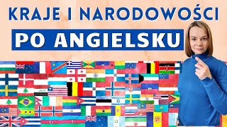 Kraje i narodowości po angielsku  Angielski dla początkujących [upl. by Geier]