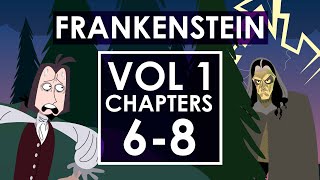 Frankenstein Plot Summary  Volume 1 Chapters 68  Schooling Online [upl. by Eneri85]