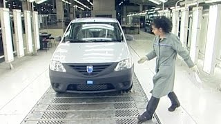 Dacia production at the Pitesti plant Romania 2008 [upl. by Bakemeier]