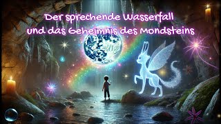 Der sprechende Wasserfall und das Geheimnis des Mondsteins  GuteNachtGeschichte für Kinder [upl. by Tabby]