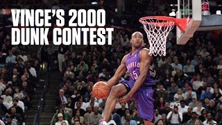 Vince Carter puts on a show in legendary 2000 Slam Dunk Contest  NBA Highlights [upl. by Middendorf]