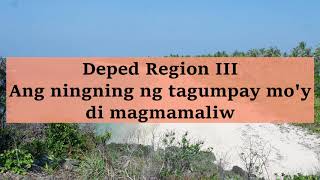 DEPED REGION III LYRICS [upl. by Anelem]