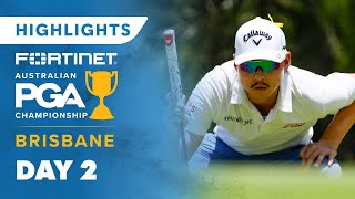 Australian PGA Championship Round 2 Highlights  Wide World of Sports [upl. by Verlie]