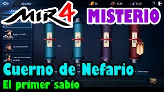 MIR4 Misterio 11  Cuerno de Nefario  El primer sabio [upl. by Susan218]