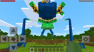 Nuclear Shin Sonic MOD in Minecraft Pocket Edition [upl. by Annawaj759]