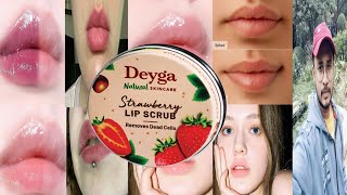 Deyga Strawberry Lip Scrub  Honest Review [upl. by Abbe]