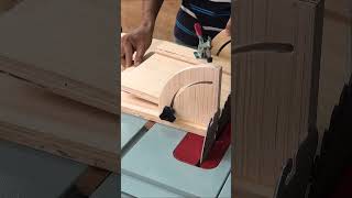 Creative DIY Crosscut Sled on Table Saw for woodworking shorts woodworking trending [upl. by Akcirderf]