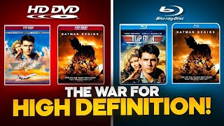 The War for High Definition Bluray vs HD DVD [upl. by Aisiram]