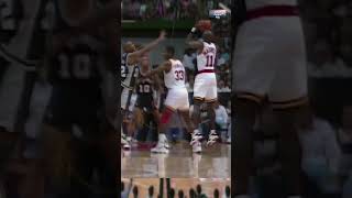 Hakeem Olajuwons Epic Putback Dunk 🚀🏀 HakeemOlajuwon NBA Dunk [upl. by Ihc]