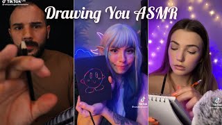 ASMR DrawingSketching you tingles and relief Part 2 [upl. by Batchelor454]