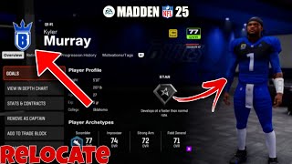 How to CREATE RELOCATE a Team in Madden 25 Franchise [upl. by Ariaj514]