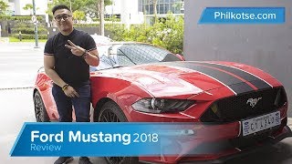 2019 Ford Mustang GT Review Philippines Is it still a proper muscle car Philkotse [upl. by Adiaj]