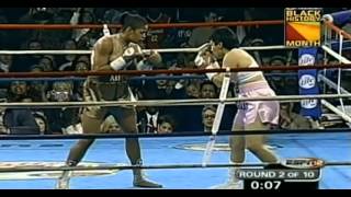 Laila Ali vs Mary Ann Almager [upl. by Aldarcy]