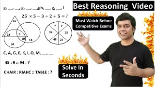 7 Topic 7 Questions  Reasoning Questions  Maths Trick  imran sir maths [upl. by Laefar]