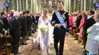 Boda Real entre Felipe y Letizia [upl. by Eidde267]