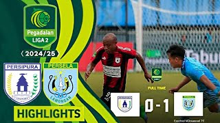 HIGHLIGHTS PERSIPURA JAYAPURA VS PERSELA LAMONGAN LIGA 2 INDONESIA [upl. by Terrene]