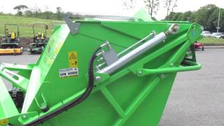 RYETEC C2000CHS FLAIL MOWER COLLECTOR FOR HIRE REF 3517 [upl. by Anrapa672]