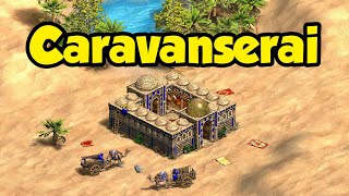 Caravanserai AoE2 unique building [upl. by Ylrak]