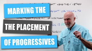 Marking The Placement of Progressive Lenses [upl. by Doyle]