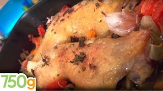 Cuisses de poulet rôties au four avec une superbe marinade [upl. by Ainivad]