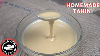 I never know it is that easy to make Homemade Tahini recipe Only 2 ingredients and 5 minutes [upl. by Flanagan]