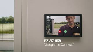 EZVIZ HP7 2K  Notre premier visiophone filaire pour un accès simplifié de votre porte dentrée [upl. by Alauqahs]