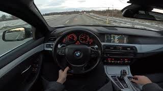 BMW 525D F10 150KW 2010 POV Drive [upl. by Lambert811]