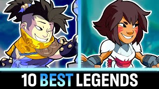 The 10 BEST Brawlhalla Legends Winter 2024 [upl. by Atal381]